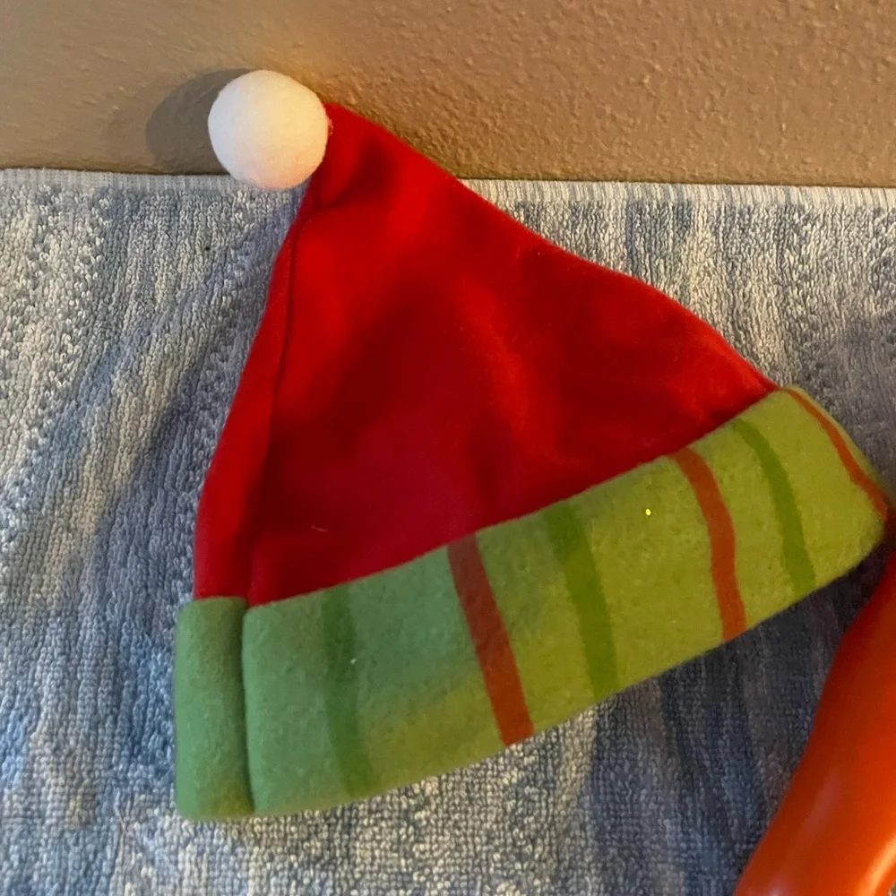 Snowman Kit Eyes Pipe Buttons Hat Scarf